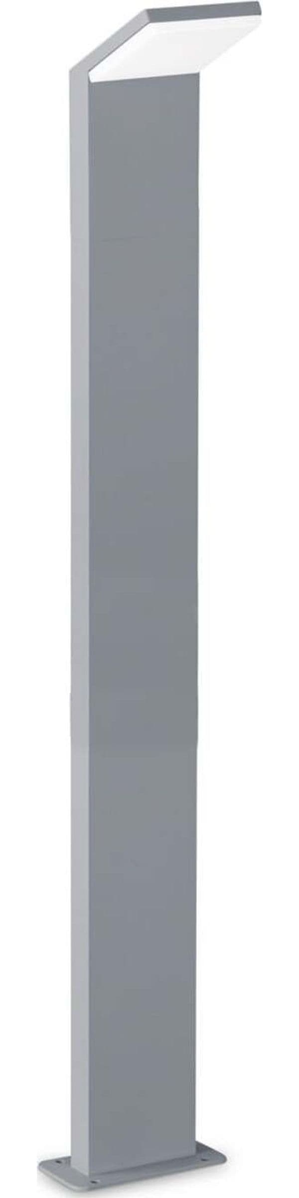 Piantana-Contemporaneo-Style-Alluminio-Grigio-Led-9W-3000K-Ip54