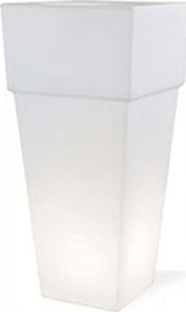 Piantana-Da-Esterno-Moderna-Lounge-Termoplastica-E-Porcellana-Bianco-1-Luce-E27
