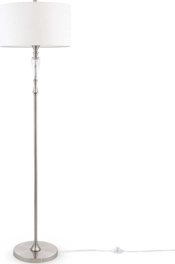 Piantana-Da-Scrivania-Contemporanea-Alicante-Metallo-E-Vetro-Nichel-1-Luce