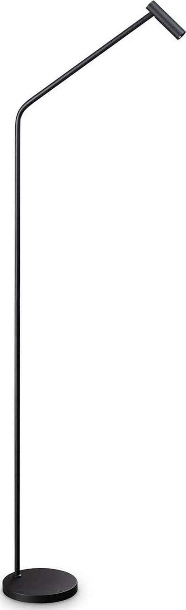 Piantana-Da-Terra-Contemporanea-Easy-Metallo-Nero-Led-Integrato-3,5W-3000K-Ip20
