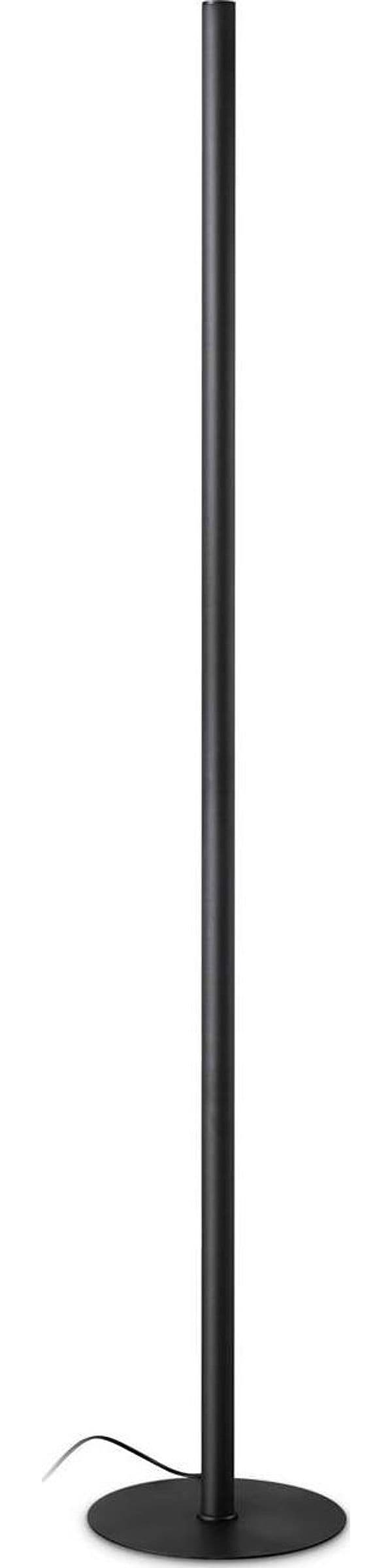 Piantana-Da-Terra-Contemporanea-Look-Alluminio-Nero-Led-24W-3000K-Ip20