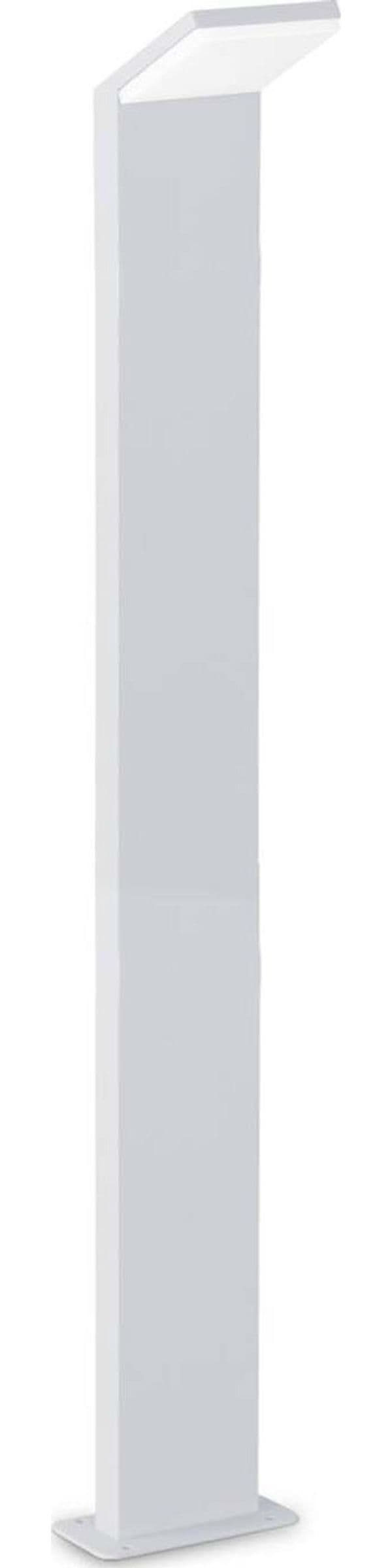 Piantana-Da-Terra-Contemporaneo-Style-Alluminio-Bianco-Led-9W-4000K-Ip54