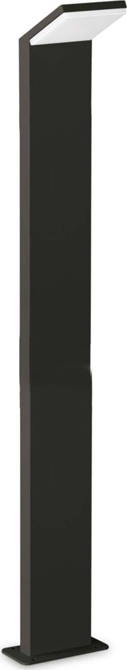 Piantana-Da-Terra-Moderna-Style-Alluminio-Nero-Led-9W-3000K-Ip54