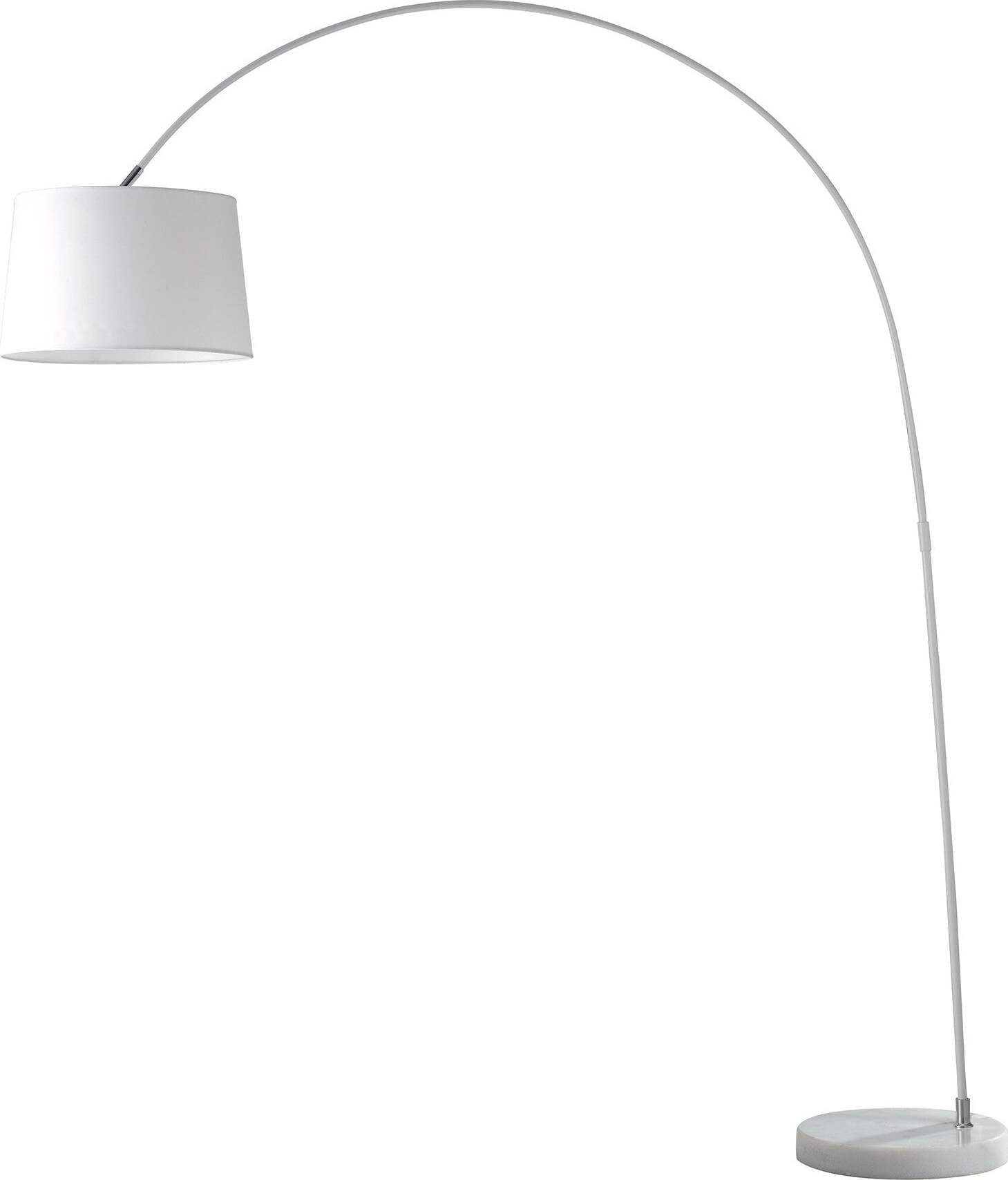 Piantana Dream Bianca 1Xe27 152X205X35Cm Illuminazione/Illuminazione per interni/Lampade/Lampade da terra Led Mall Home - Napoli, Commerciovirtuoso.it
