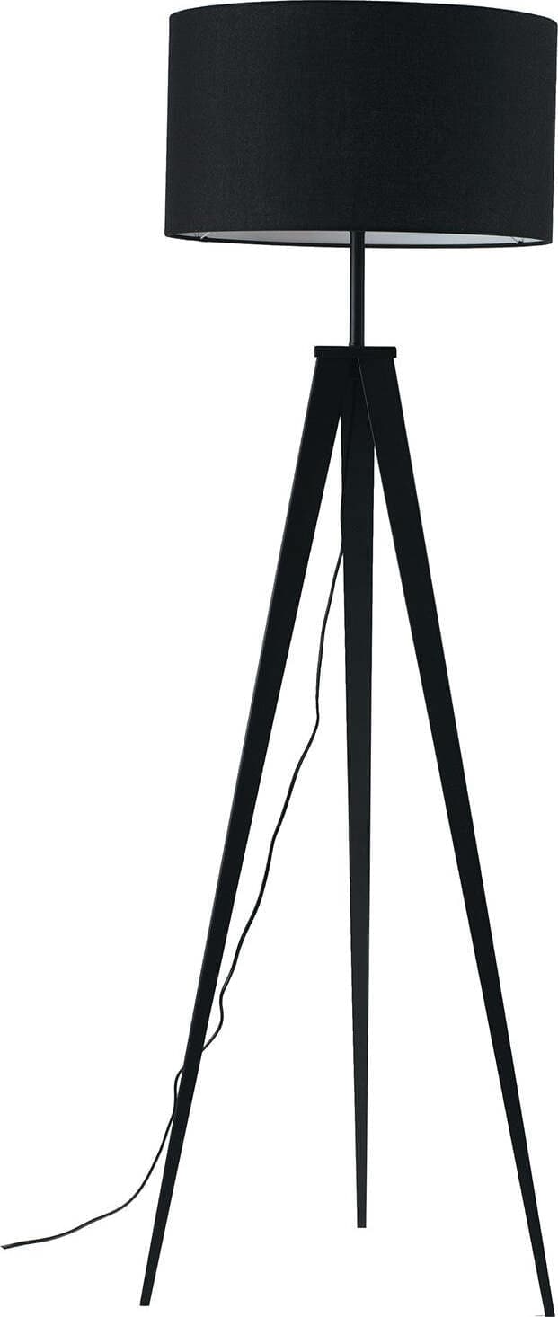 Piantana Ibis Nera 1Xe27 160X50Cm Illuminazione/Illuminazione per interni/Lampade/Lampade da terra Led Mall Home - Napoli, Commerciovirtuoso.it