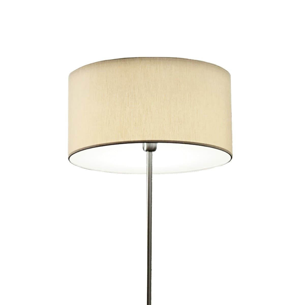Piantana-Illuminando-CILINDRO-TE-43-E27-LED-metallo-tessuto-lampada-terra-classica-moderna