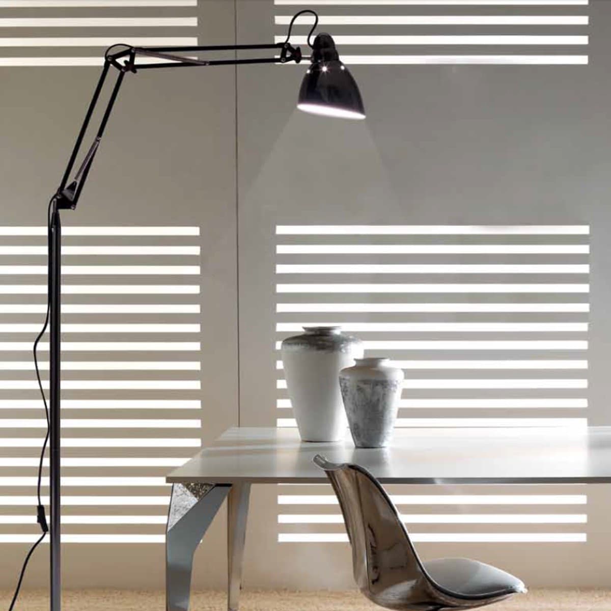 Piantana-Illuminando-JAZZ-TE-BK-E27-LED-lampada-terra-tecnica-orientabile-moderna-interni
