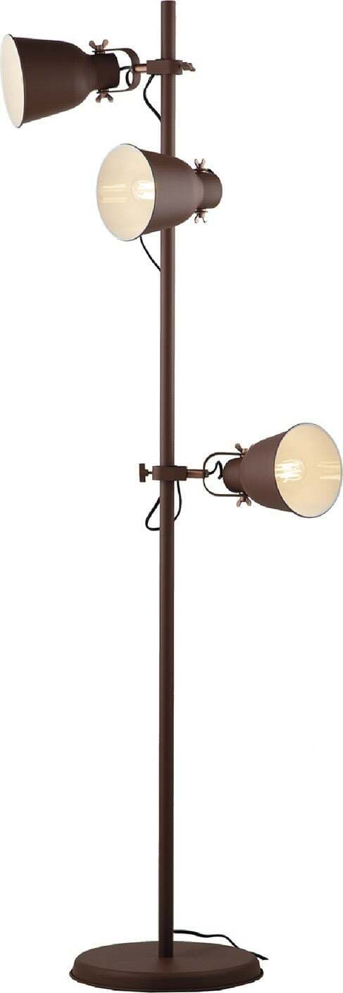 Piantana Legend Corten 3Xe27 50X166Cm Illuminazione/Illuminazione per interni/Lampade/Lampade da terra Led Mall Home - Napoli, Commerciovirtuoso.it