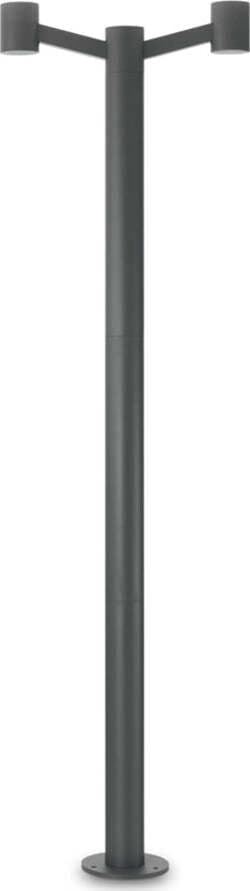 Piantana-Moderna-Clio-Alluminio-Antracite-2-Luci-E27