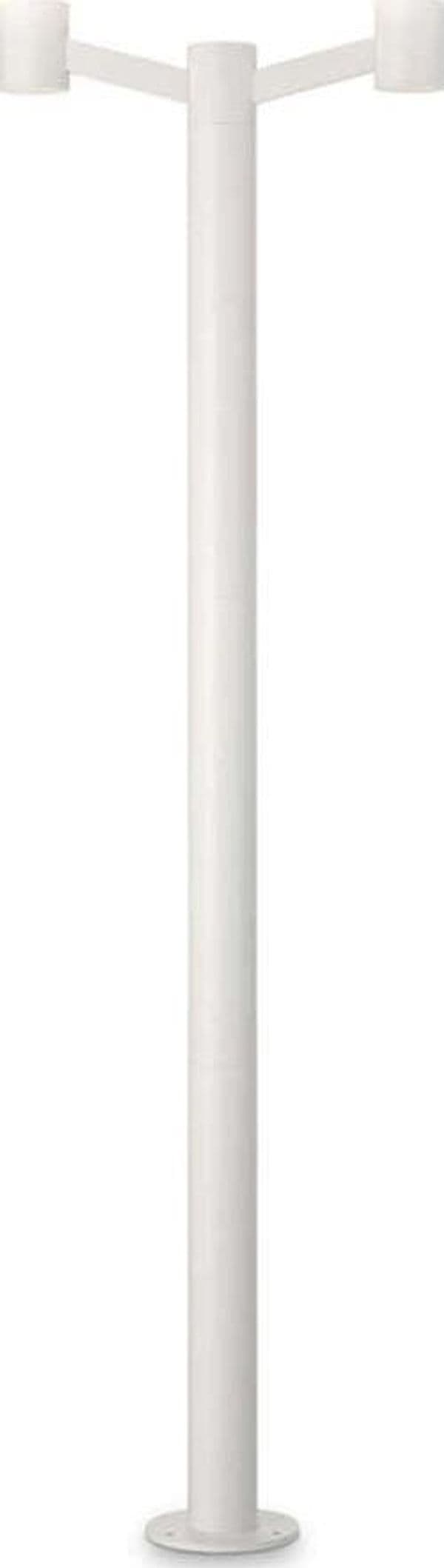 Piantana-Moderna-Clio-Alluminio-Bianco-2-Luci-E27