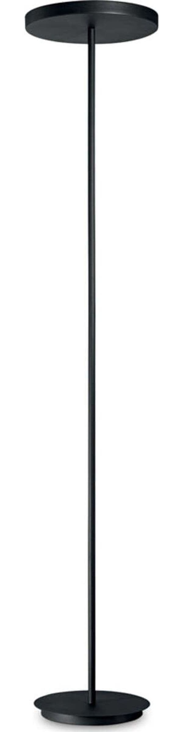 Piantana-Moderna-Colonna-Metallo-Nero-4-Luci-Gx53-9W-3000K-Luce-Calda