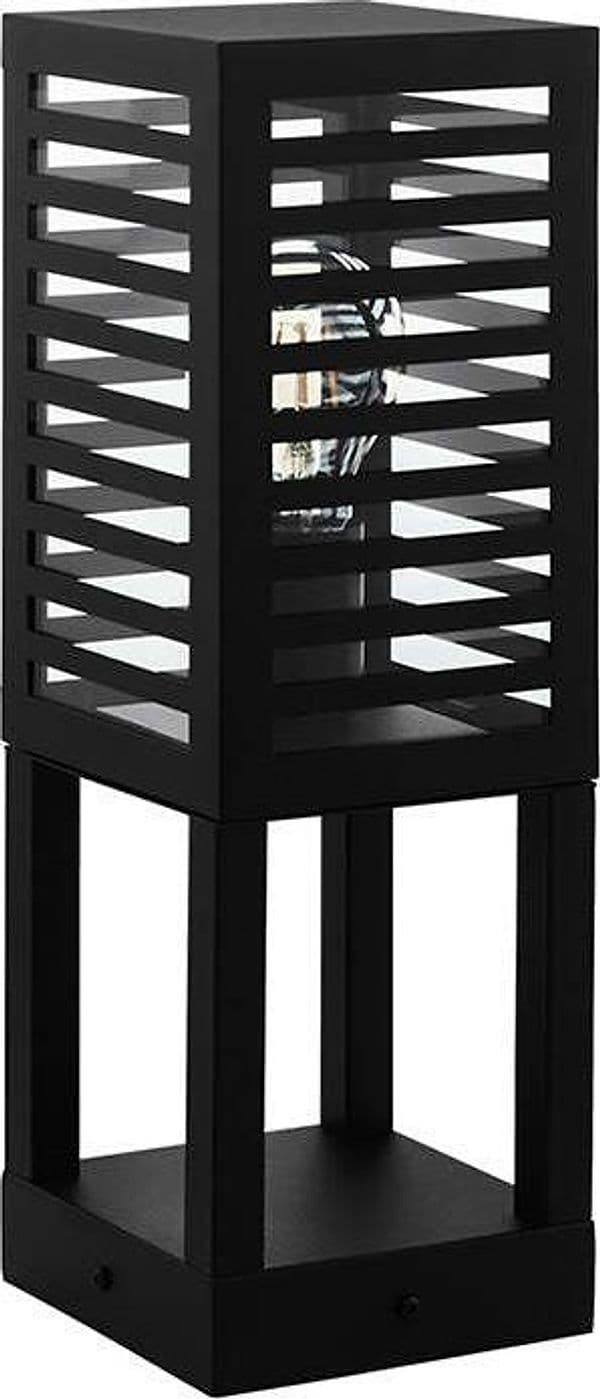 Piantana-Moderna-Da-Esterno-Alamonte-3-Piccola-1-Luce-Alluminio-Nero