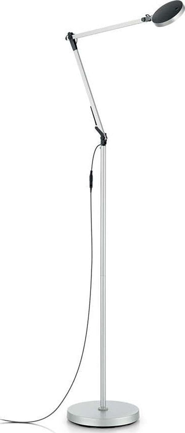 Piantana-Moderna-Futura-Alluminio-Plastiche-Cromo-Led-12,5W-4000K