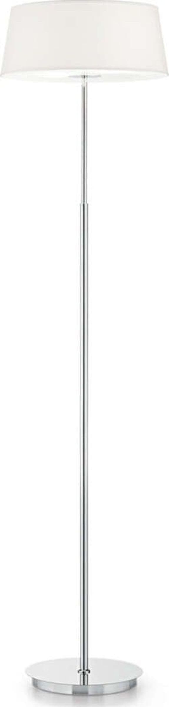 Piantana-Moderna-Hilton-Metallo-Bianco-2-Luci-E14