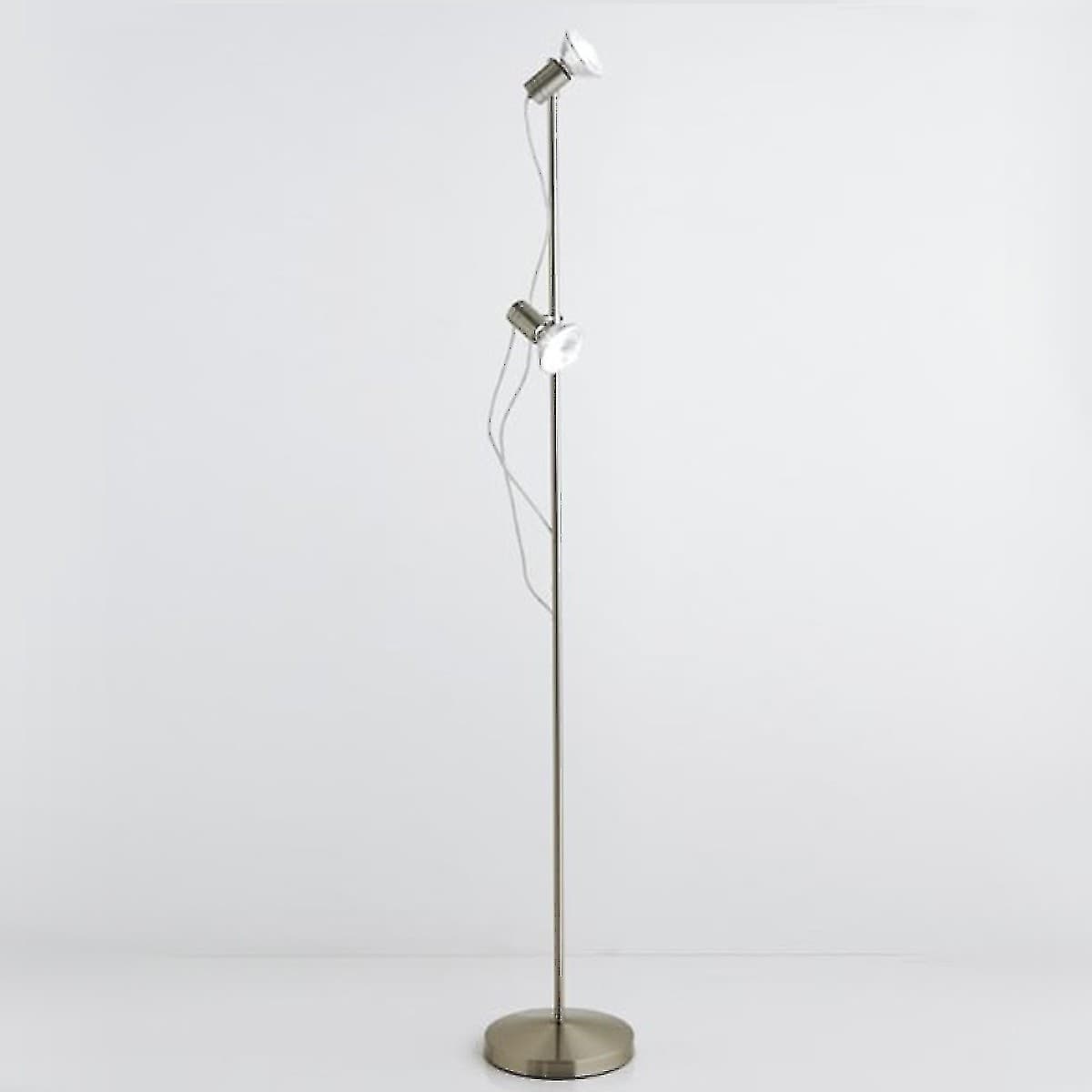 Piantana-moderna-Illuminando-ZEUS-TE-2-NK-E27-LED-metallo-lampada-terra-spot-orientabile