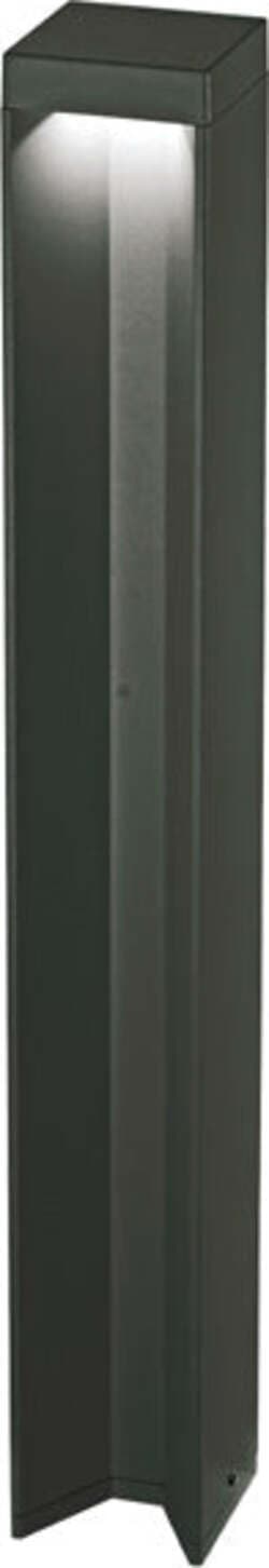 Piantana-Moderna-Kurt-Metallo-Nero-Led-12W-3000K-Luce-Calda