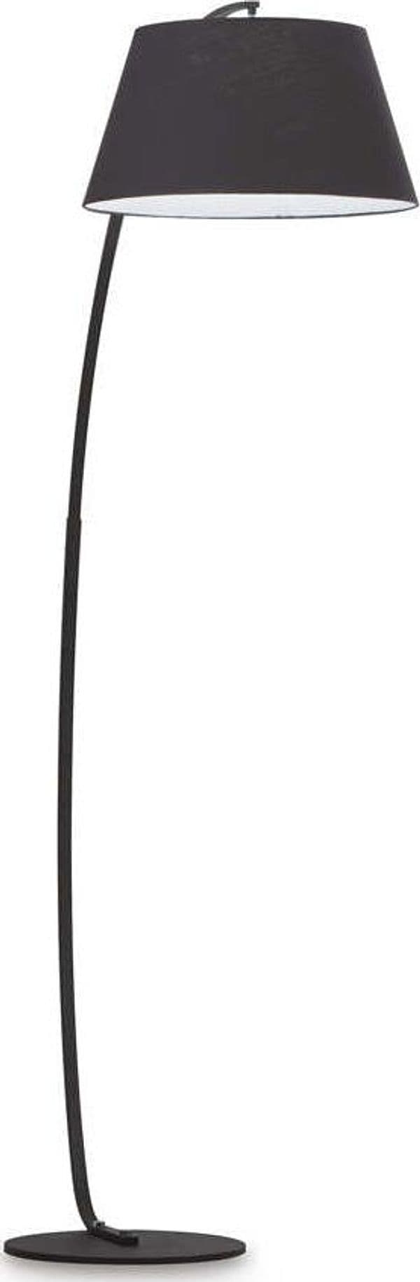 Piantana-Moderna-Pagoda-Metallo-Nero-1-Luce-E27