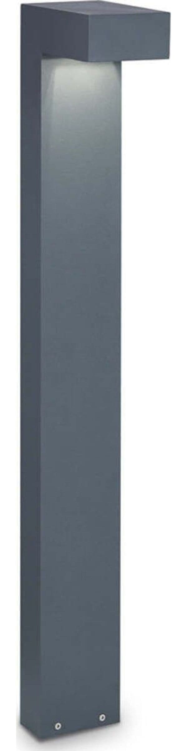 Piantana-Moderna-Sirio-Alluminio-Antracite-2-Luci-3W-3000K-Luce-Calda-H80Cm