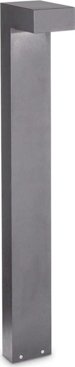 Piantana-Moderna-Sirio-Alluminio-Grigio-2-Luci-3W-3000K-Luce-Calda-H80Cm