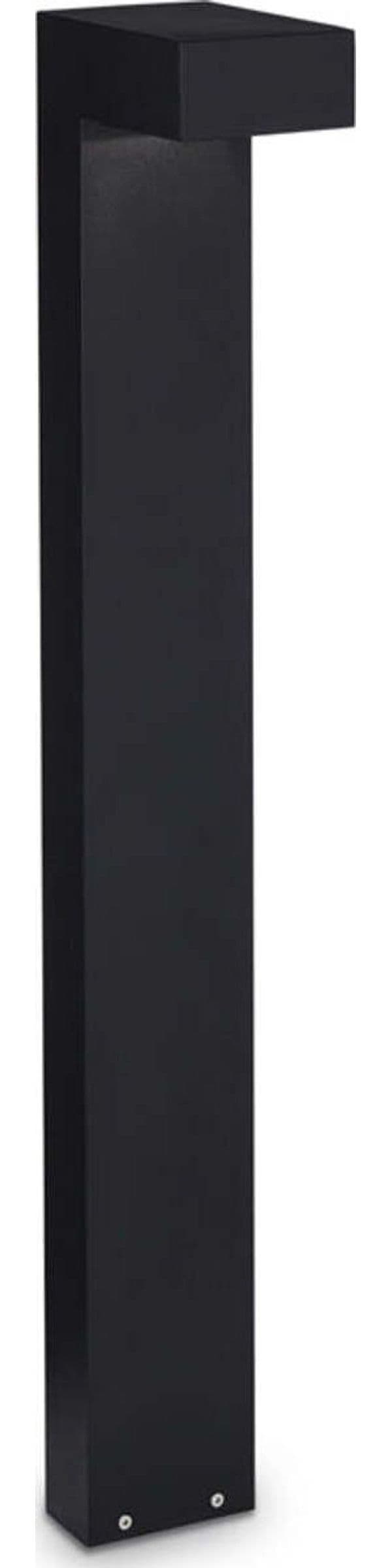 Piantana-Moderna-Sirio-Alluminio-Nero-2-Luci-3W-3000K-Luce-Calda-H80Cm