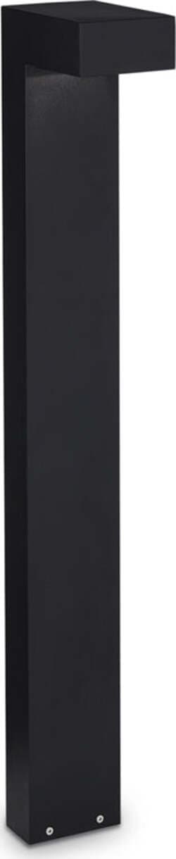 Piantana-Moderna-Sirio-Alluminio-Nero-2-Luci-3W-3000K-Luce-Calda-H80Cm