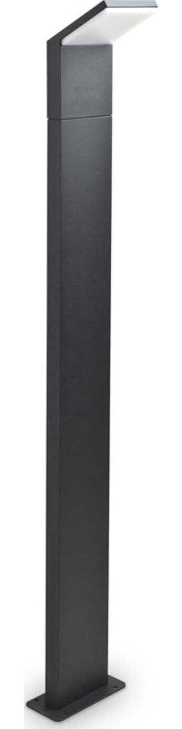 Piantana-Moderna-Style-Alluminio-Antracite-Led-9W-3000K-Luce-Calda