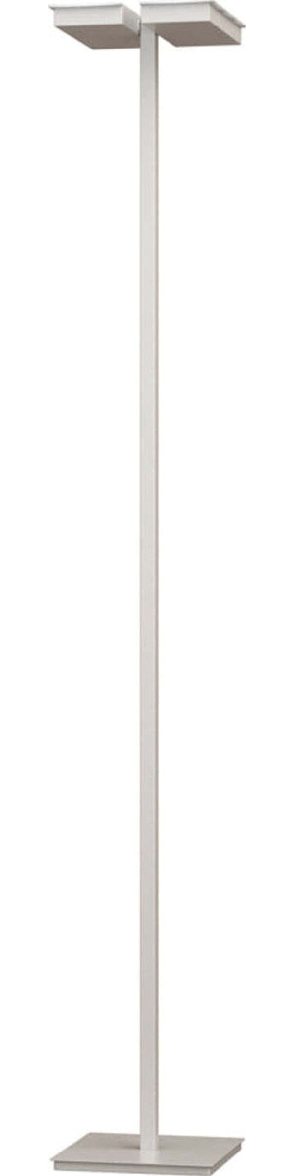 Piantana-Moderna-Style-Metallo-Grigio-Vetro-Bianco-6-Luci-Gx53