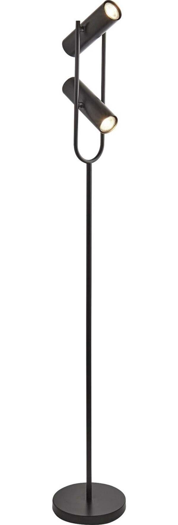 Piantana-Moderna-Telescopio-Acciaio-Nero-1-Luce-Gu10