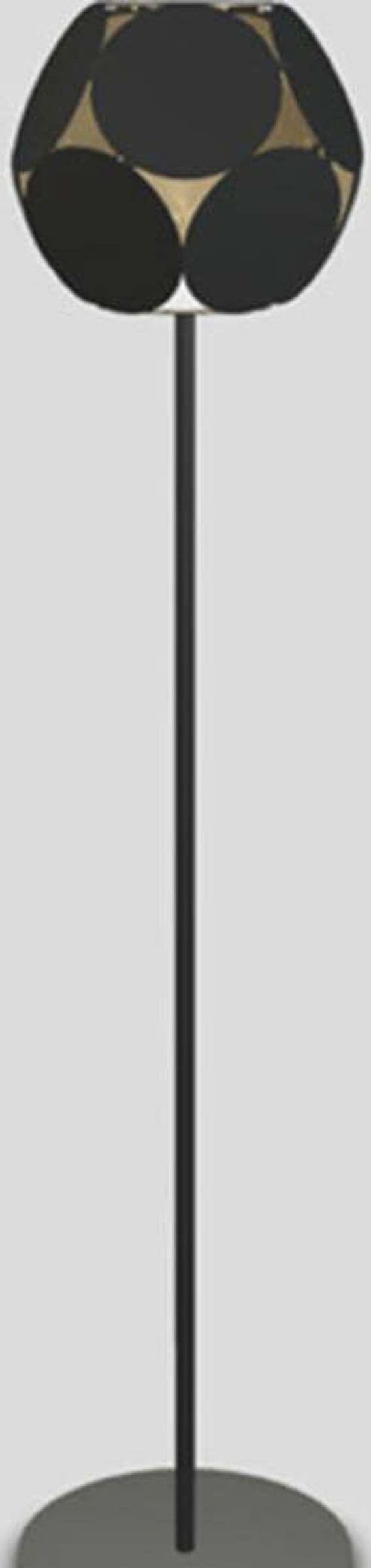 Piantana-Moderna-Timeo-Metallo-Nero-Led-9W