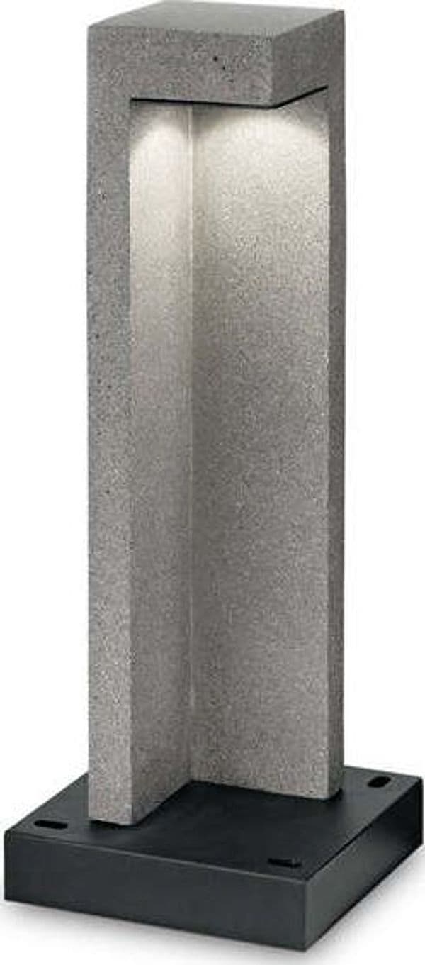 Piantana-Moderna-Titano-Materie-Plastiche-Grigio-Granito-Led-9W-3000K-H49Cm