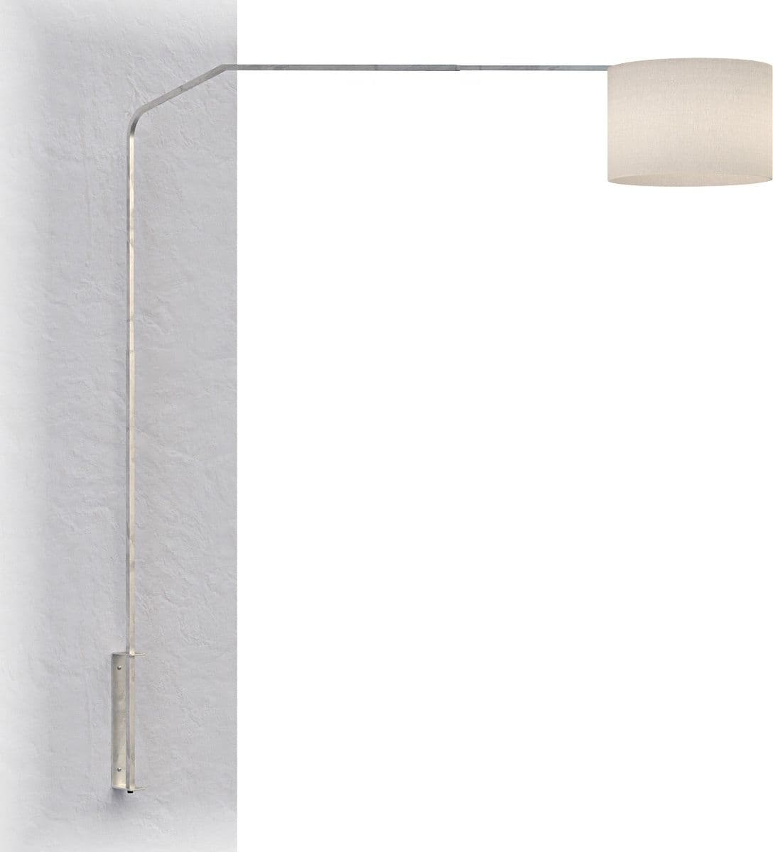Piantana-parete-arco-moderna-Top-Light-SLOPE-1188-B7-E27-LED-metallo-tessuto-lampada-braccio-parete