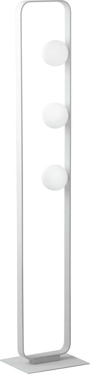 Piantana Roxy Bianca 3Xg9 28X140X22Cm Illuminazione/Illuminazione per interni/Lampade/Lampade da terra Led Mall Home - Napoli, Commerciovirtuoso.it