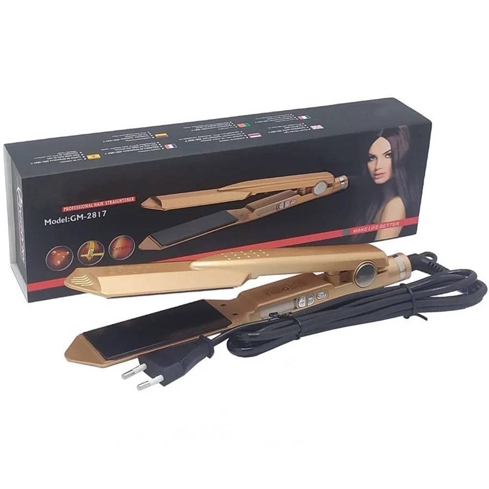 Piastra Per Capelli In Ceramica Con Temperatura Regolabile Lisciante Gm-2817 Salute e Bellezza > Cura dei Capelli > Piastre per capelli Trade Shop italia - Napoli, Commerciovirtuoso.it