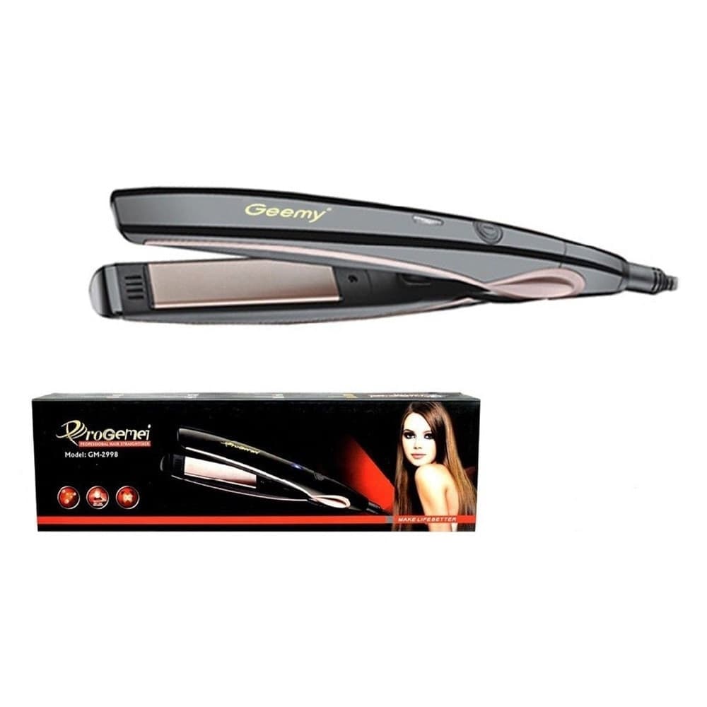 Piastra Per Capelli Lisci Professionale Rivestimento Ceramica Tormalina Gm-2998 Salute e Bellezza > Cura dei Capelli > Piastre per capelli Trade Shop italia - Napoli, Commerciovirtuoso.it