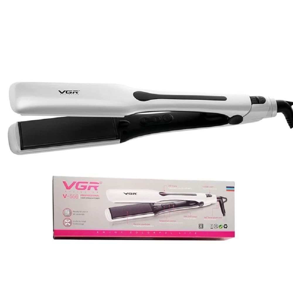 Piastra Per Capelli Lisciante Professionale Temperatura Regolabile 50w Vgr V-556 Salute e Bellezza > Cura dei Capelli > Piastre per capelli Trade Shop italia - Napoli, Commerciovirtuoso.it