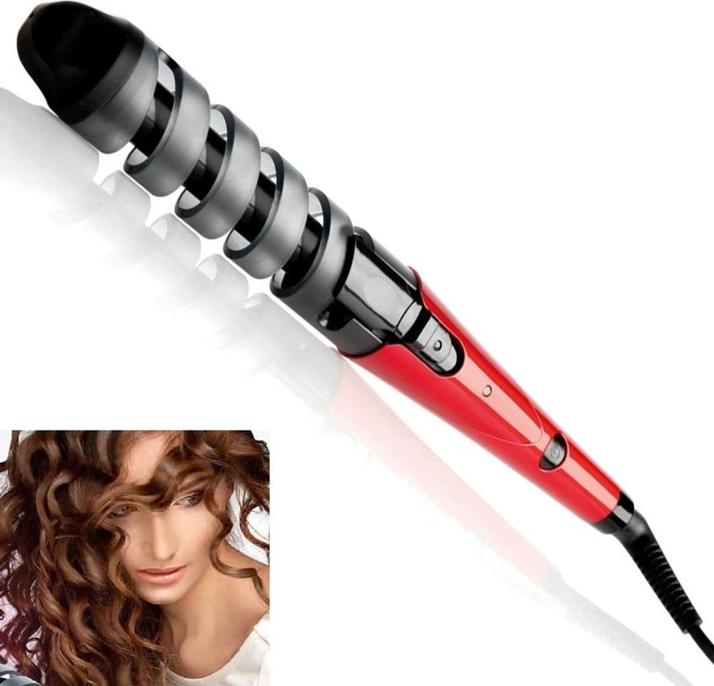 PIASTRA PER CAPELLI RICCI IN CERAMICA PIASTRA SPIRALE ARRICCIACAPELLI Bellezza/Cura dei capelli/Strumenti per lo styling/Arricciacapelli Trade Shop italia - Napoli, Commerciovirtuoso.it