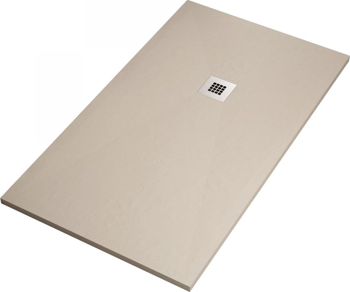 Piatto Doccia Mineralmarmo Ardesia effetto Pietra Crema Fai da te/Attrezzature per cucine e bagni/Attrezzature per bagni/Docce e componenti doccia/Piatti doccia StileBagno - Roma, Commerciovirtuoso.it