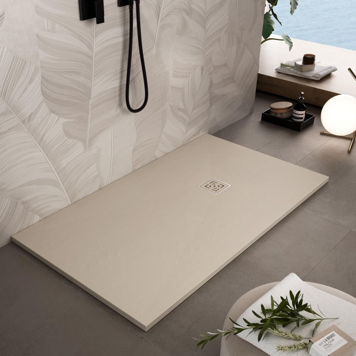 Piatto Doccia Mineralmarmo Crema modello Roma Fai da te/Attrezzature per cucine e bagni/Attrezzature per bagni/Docce e componenti doccia/Piatti doccia StileBagno - Roma, Commerciovirtuoso.it