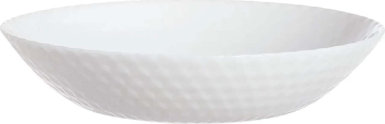 Piatto fondo Pampille bianco 20 cm LUMINARC