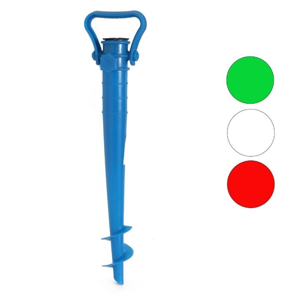 Picchetto 39cm A Vite Trivella Ombrellone Spiaggia Mare Sabbia Campeggio 615156 Giardino e giardinaggio/Arredamento da giardino e accessori/Ombrelloni tende e tettucci parasole/Ombrelloni Trade Shop italia - Napoli, Commerciovirtuoso.it
