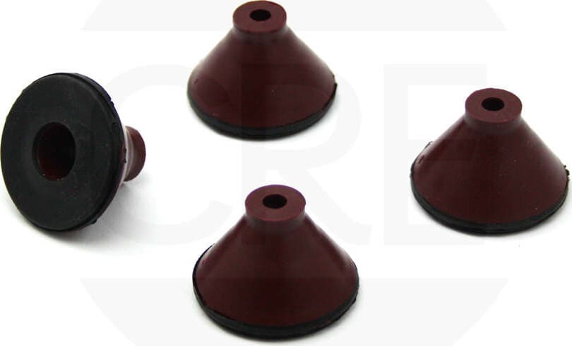 Piedini-x4-Amaranto-in-Gomma-per-Luxury-20,-22,-250-GL,-275-GS,-300-ES