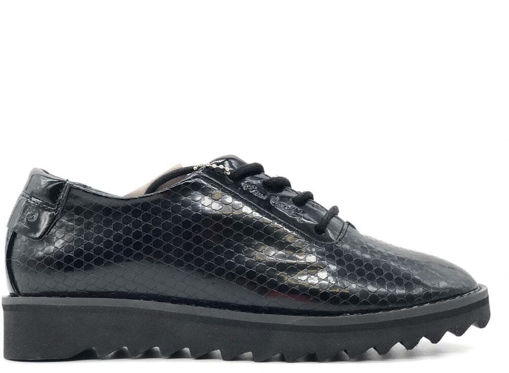 PIERRE CARDIN Scarpa allacciata donna black in Jeans Calzature Durello - Agna, commercioVirtuoso.it