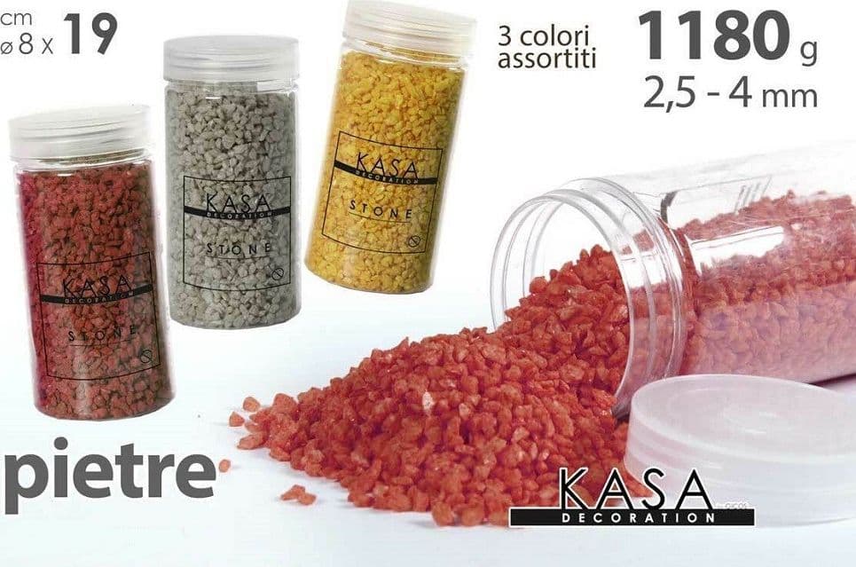 Pietre Decorative Vaso Piante Decoupage 1180gr Renella Colorate 2,5-4mm 823329 Giardino e giardinaggio/Decorazioni per il giardino/Stagni e giardini acquatici/Ciottoli Trade Shop italia - Napoli, Commerciovirtuoso.it