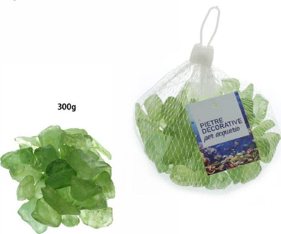 Pietre Sassi Sassolini Decorativi Verdi Per Acquario Da 300 Gr Decorazione 70271 Prodotti per animali > Prodotti per Acquari > Decorazioni Acquario Trade Shop italia - Napoli, Commerciovirtuoso.it