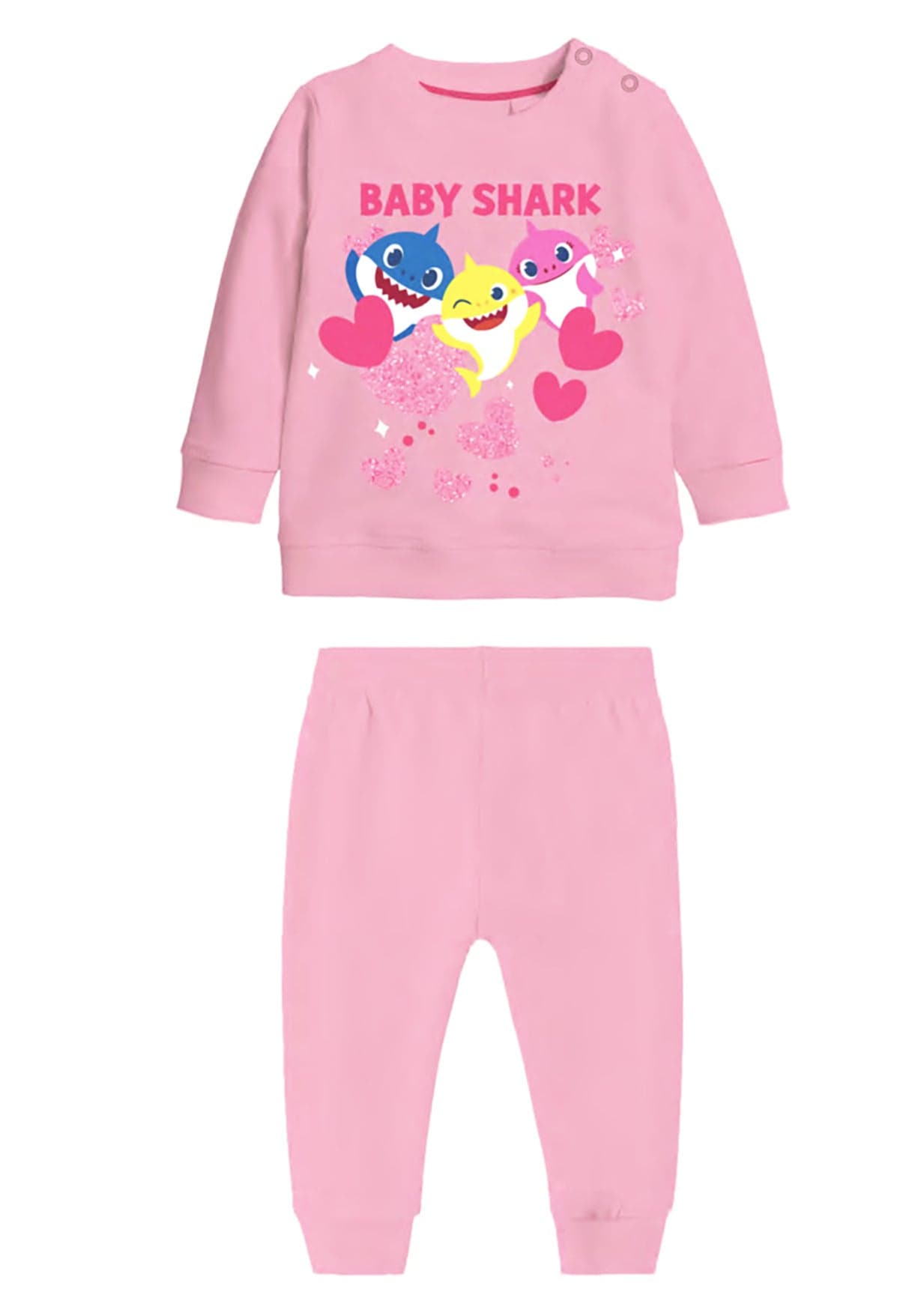 Pigiama Baby Shark Bambina da 12 a 30 Mesi in Caldo Cotone Inverno Moda/Prima infanzia/Abbigliamento/Bambina 0-24/Pigiami e accappatoi/Pigiami due pezzi Store Kitty Fashion - Roma, Commerciovirtuoso.it