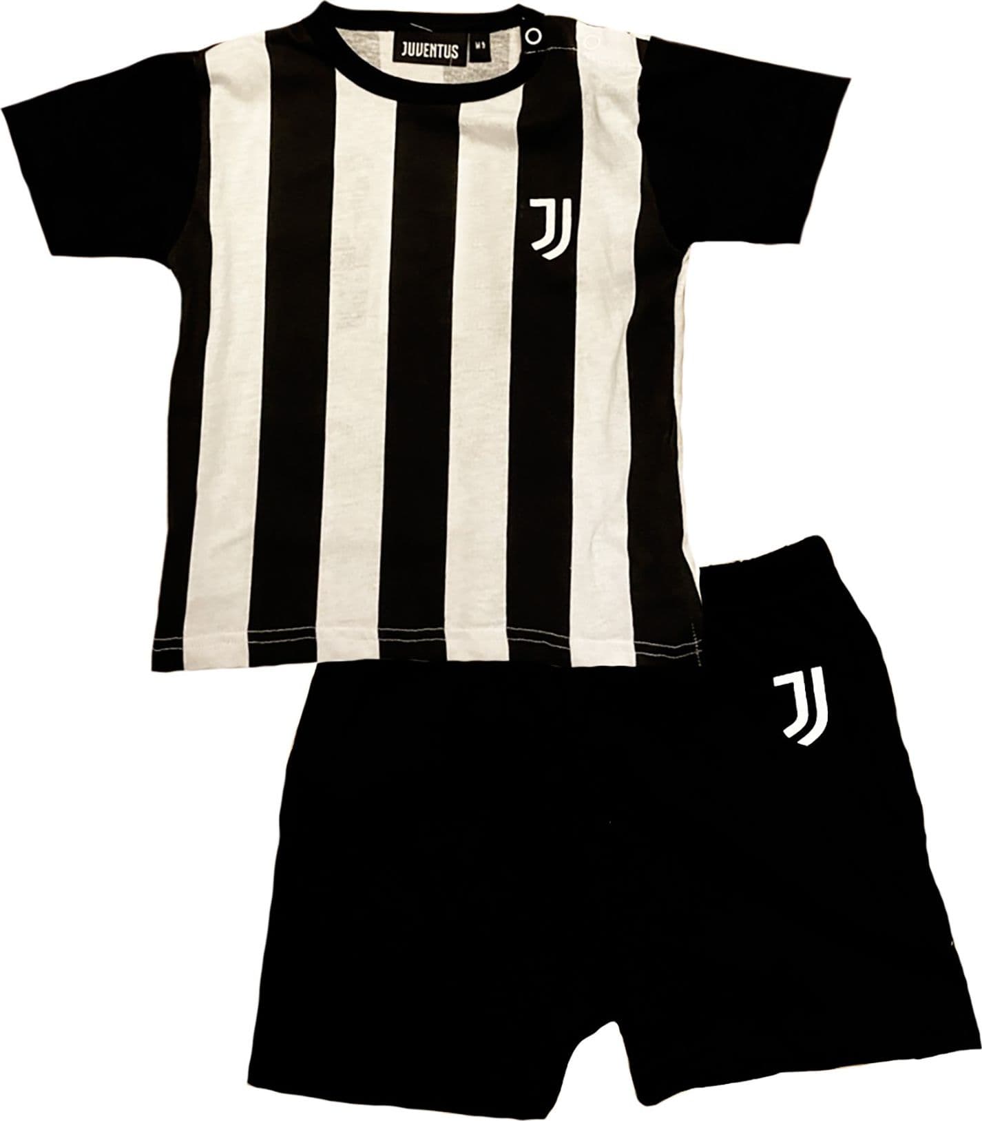 Pigiama Juventus bambino t-shirt con pantaloncino juve da 9 a 36 mesi Primavera estate