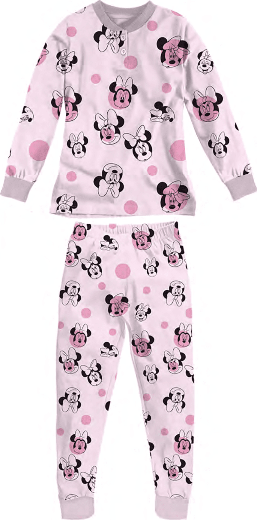 Pigiama Minnie da 3 a 10 Anni Caldo Cotone Inverno Moda/Bambine e ragazze/Abbigliamento/Pigiami e vestaglie/Pigiami due pezzi Store Kitty Fashion - Roma, Commerciovirtuoso.it