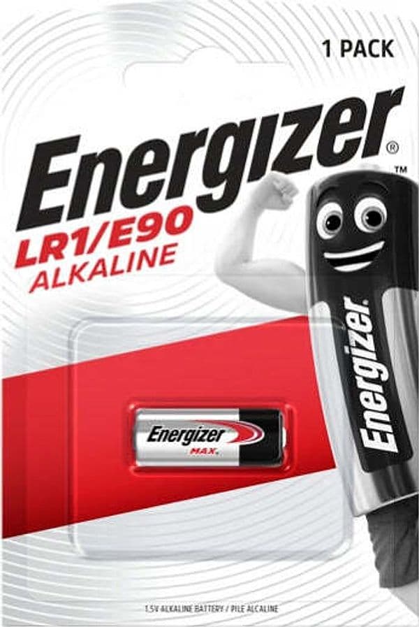 Pila LR1-E90 Alkaline - 1 5V - Energizer Specialistiche - blister 1 pezzo Elettronica/Pile e caricabatterie/Pile monouso Eurocartuccia - Pavullo, Commerciovirtuoso.it