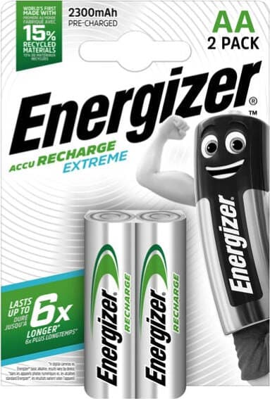 Pile AA Extreme - ricaricabili - Energizer - blister 2 pezzi Elettronica/Pile e caricabatterie/Pile monouso Eurocartuccia - Pavullo, Commerciovirtuoso.it