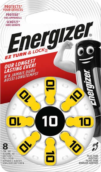 Pile per apparecchi acustici 10 Zinc Air - Energizer - blister 8 pezzi Elettronica/Pile e caricabatterie/Pile monouso Eurocartuccia - Pavullo, Commerciovirtuoso.it